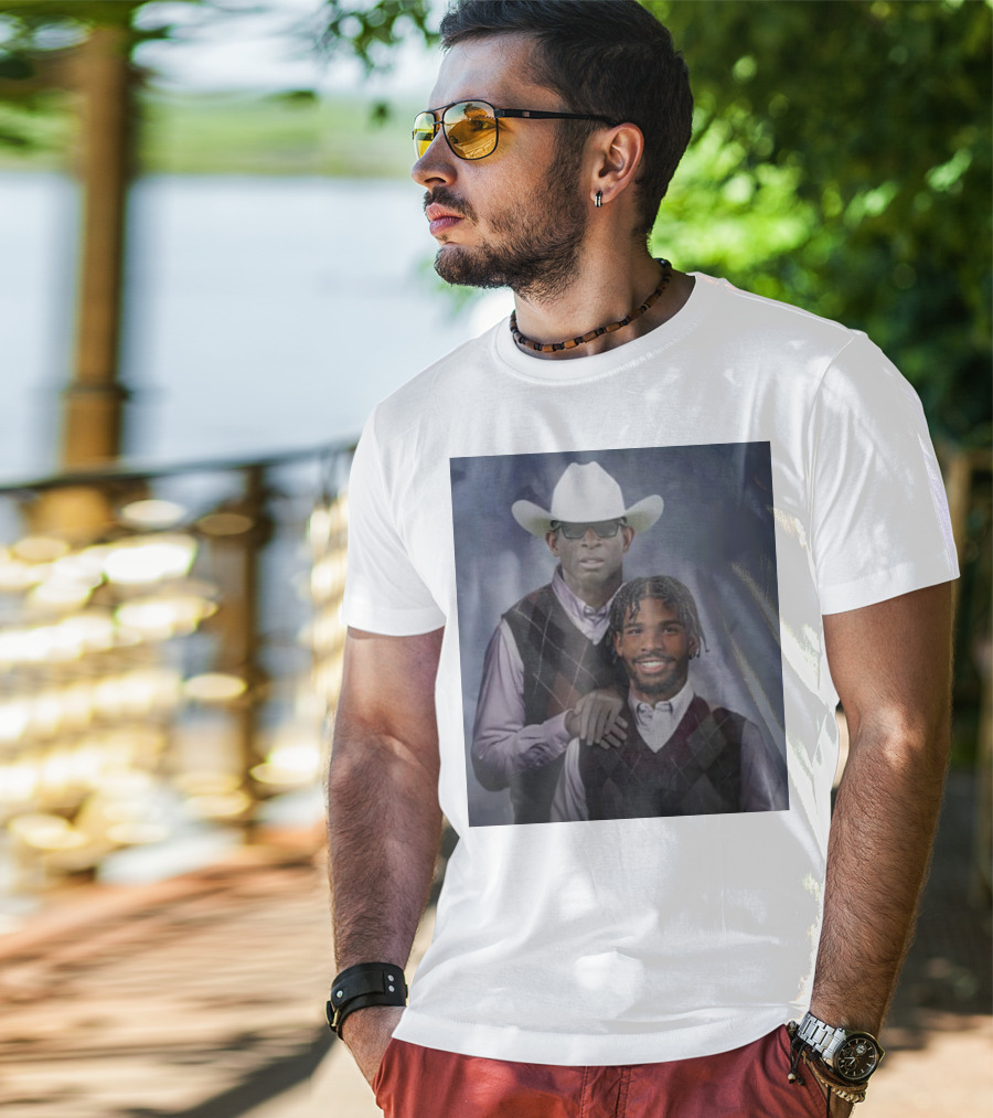 Deion Sanders And Shedeur Sanders Step Brothers Cowpoke T-Shirt