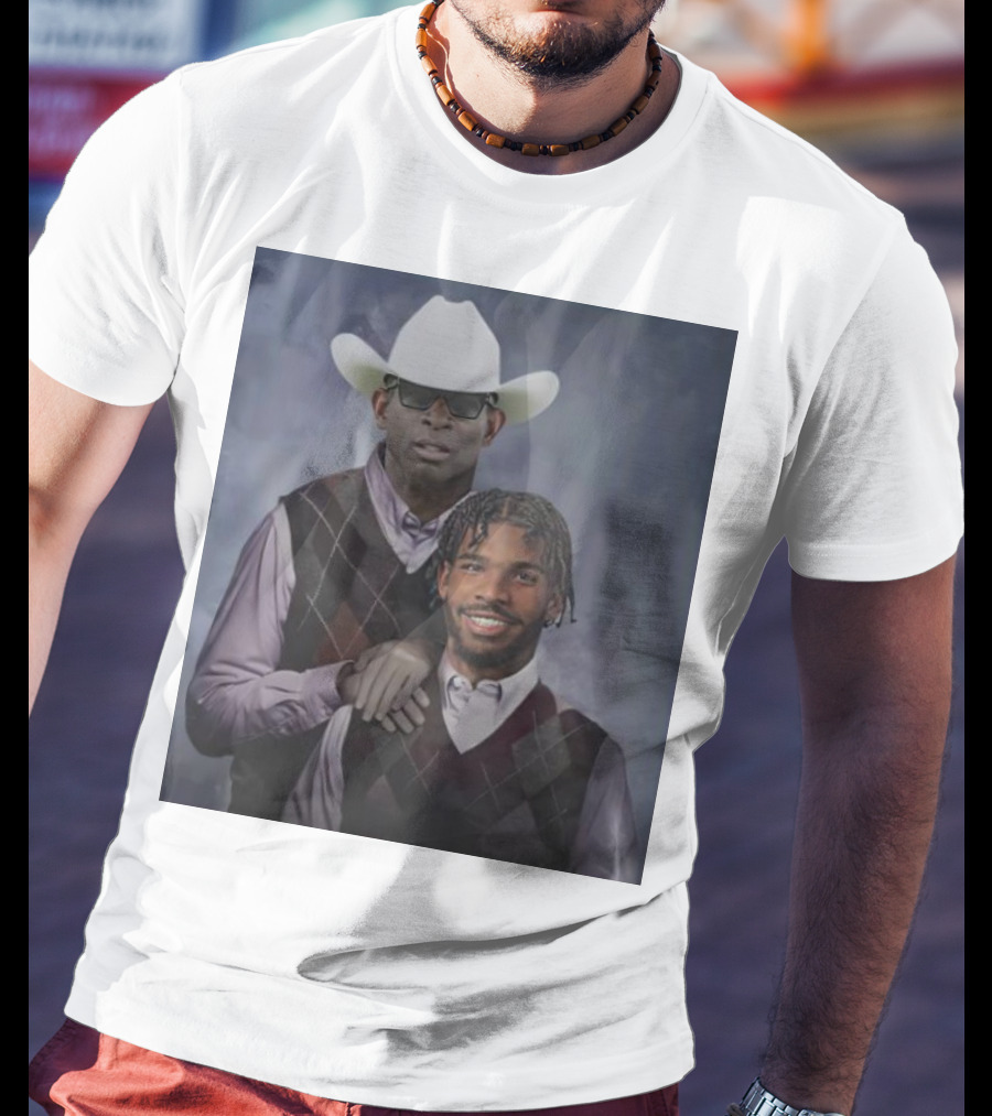 Deion Sanders And Shedeur Sanders Step Brothers Cowpoke T-Shirt