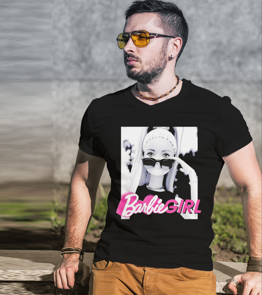 Barbie Girl Sunglasses Doll Iconic Fashion T-Shirt