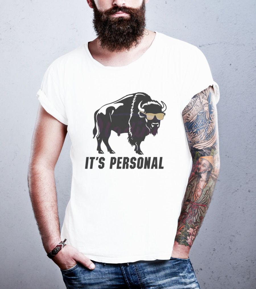 Colorado Buffaloes It's Personal Buffalo With Sunglasses T-Shirt