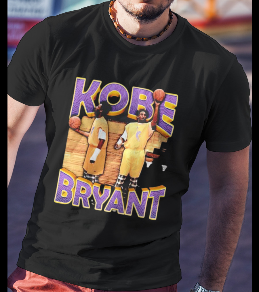 Kobe Bryant Basketball Dual Pose Dreams Matching Set T-Shirt