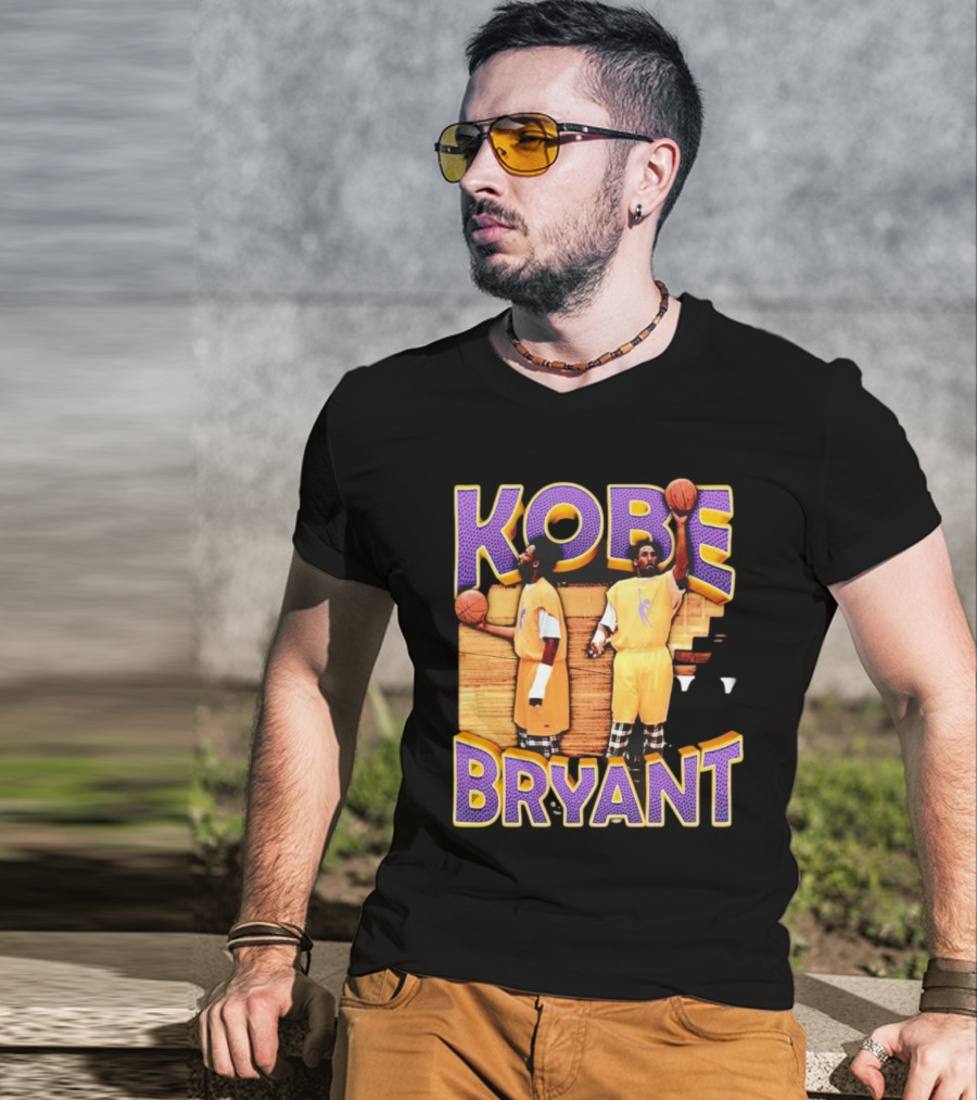 Kobe Bryant Basketball Dual Pose Dreams Matching Set T-Shirt