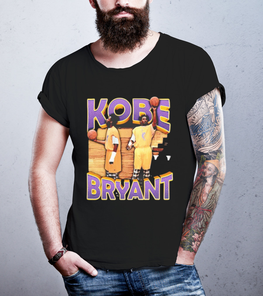 Kobe Bryant Basketball Dual Pose Dreams Matching Set T-Shirt