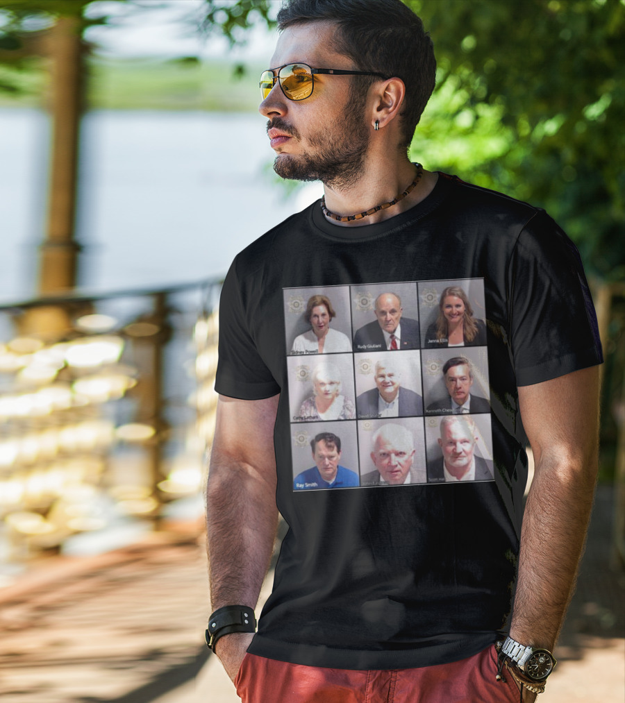 Sidney Powell Rudy Giuliani Jenna Ellis Mugshots T-Shirt