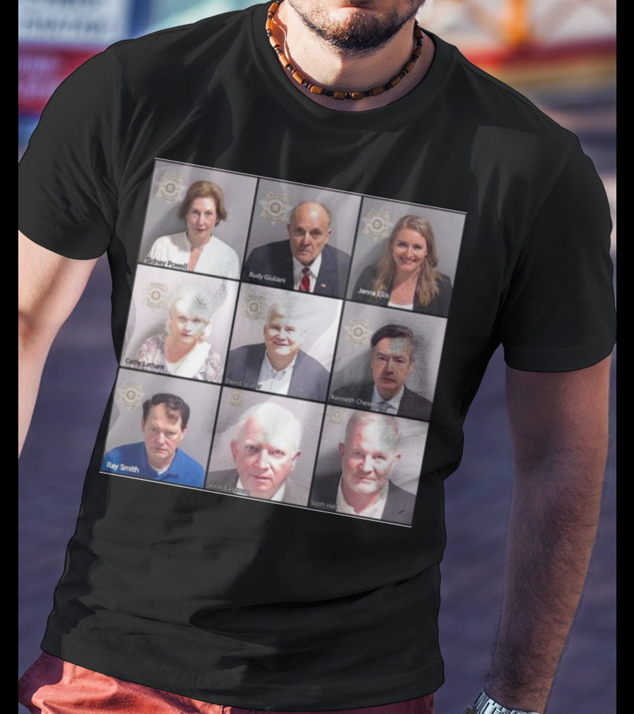 Sidney Powell Rudy Giuliani Jenna Ellis Mugshots T-Shirt