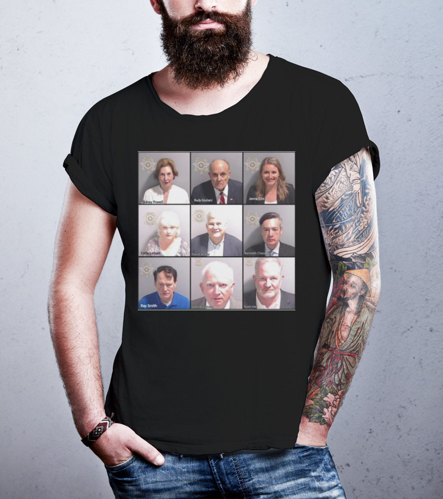 Sidney Powell Rudy Giuliani Jenna Ellis Mugshots T-Shirt