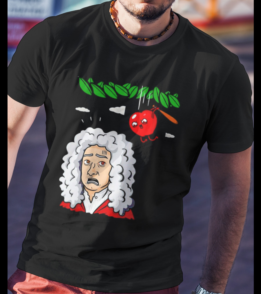 Extreme Gravity Apple Falling On Newton T-Shirt