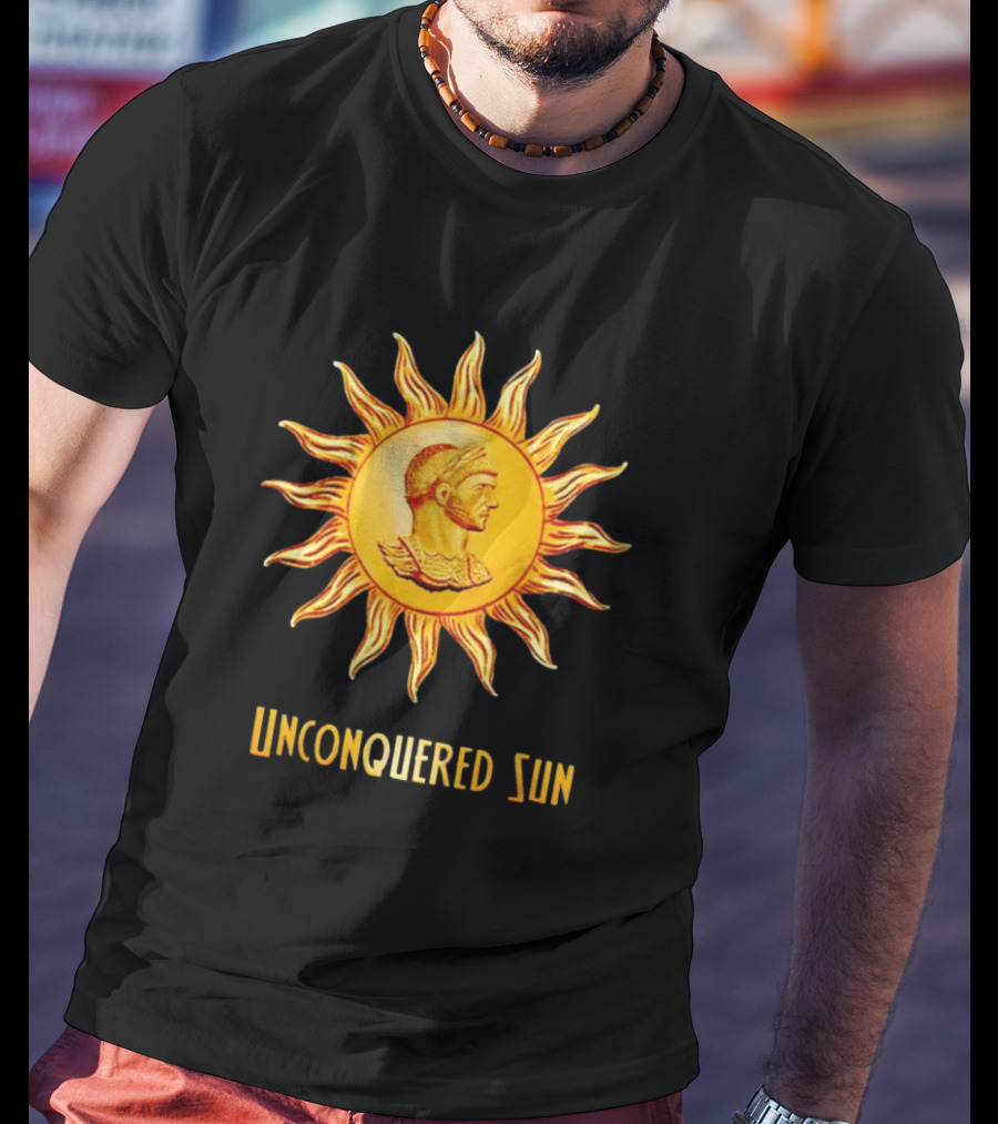 Daily Roman Unconquered Sun Ancient Emblem T-Shirt