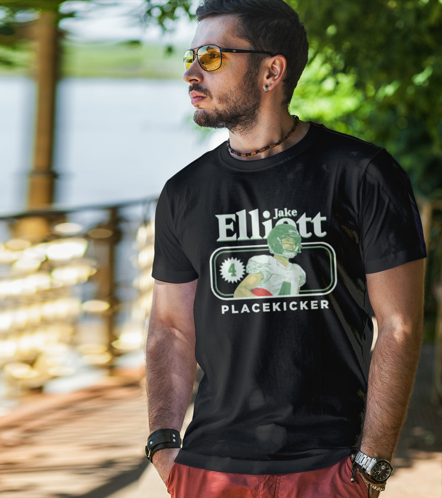 Jake Elliott 4 Philadelphia Placekicker T-Shirt