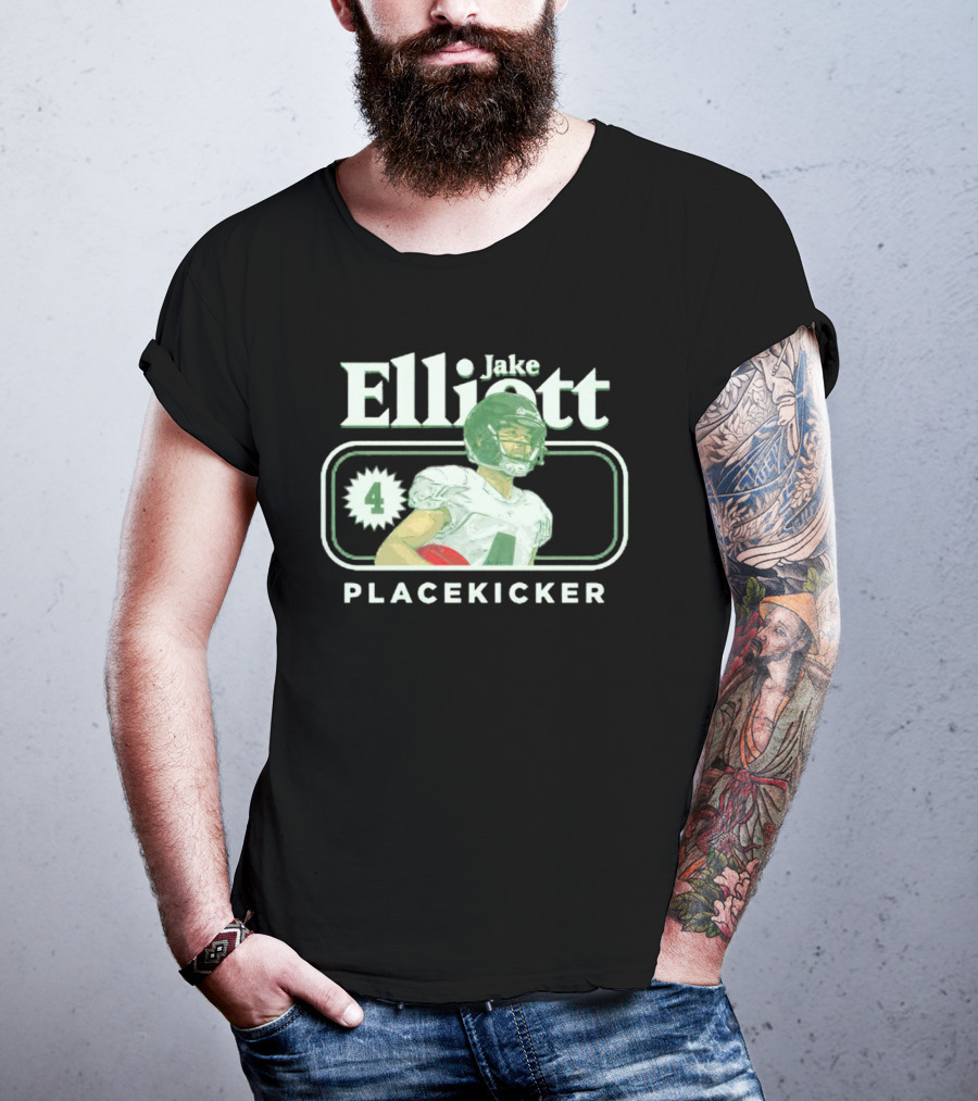 Jake Elliott 4 Philadelphia Placekicker T-Shirt