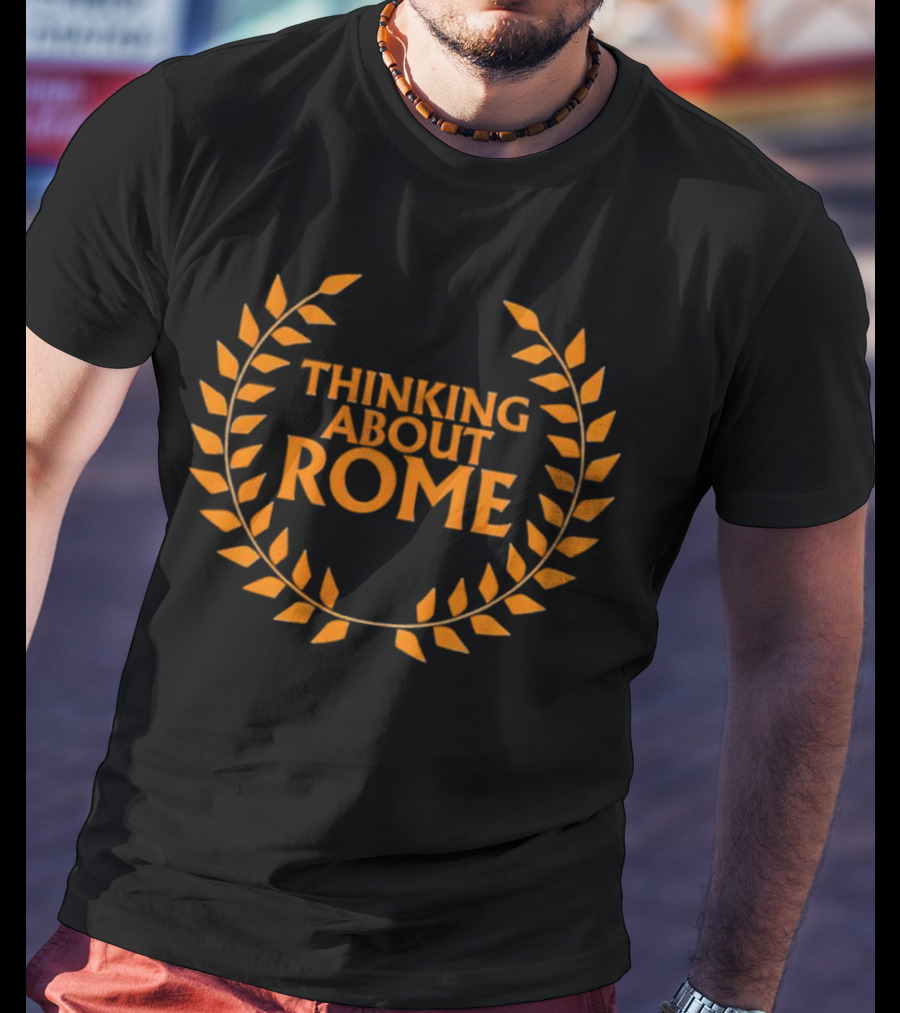 Thinking About Rome Laurel Wreath T-Shirt