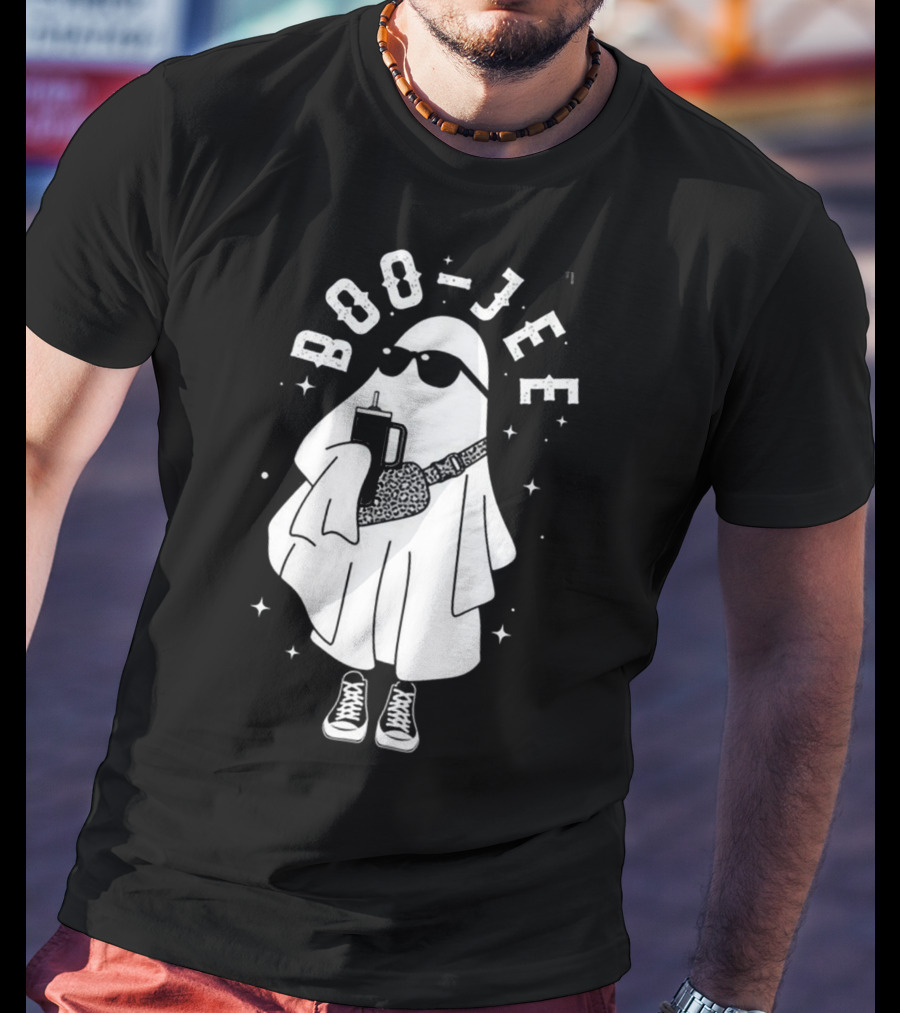 Boo-Jee Ghost Boujee Spooky Season Cute Halloween T-Shirt