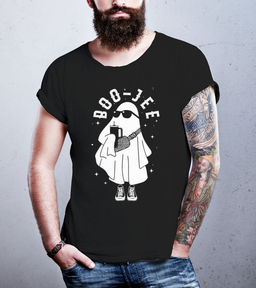 Boo-Jee Ghost Boujee Spooky Season Cute Halloween T-Shirt
