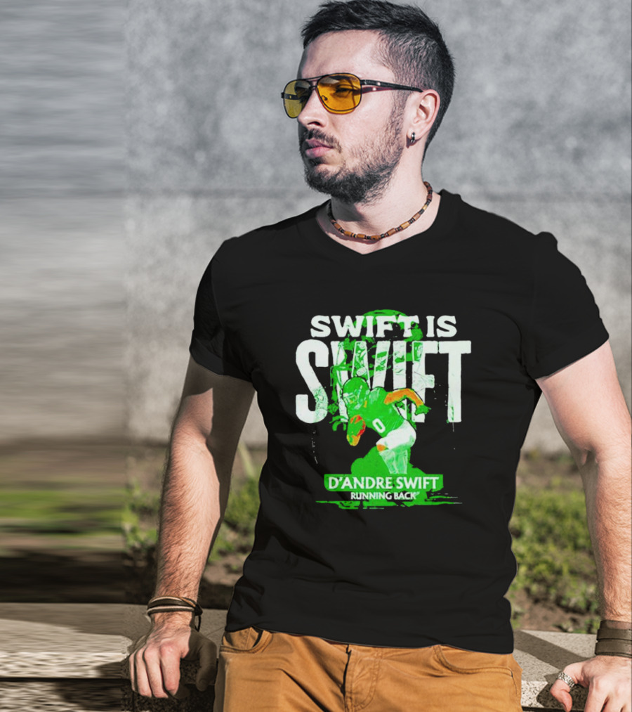 D'Andre Swift Is Swift Running Back T-Shirt