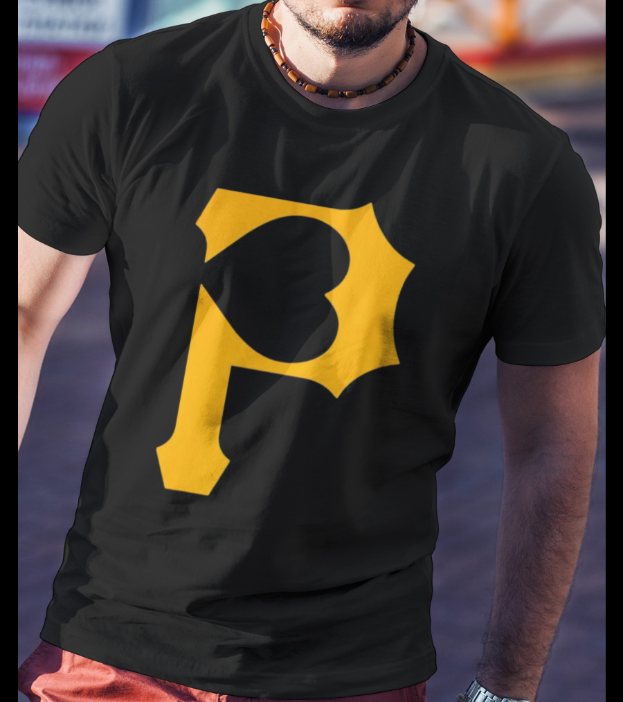 Heart Of Pittsburgh Pirates 'P' T-Shirt
