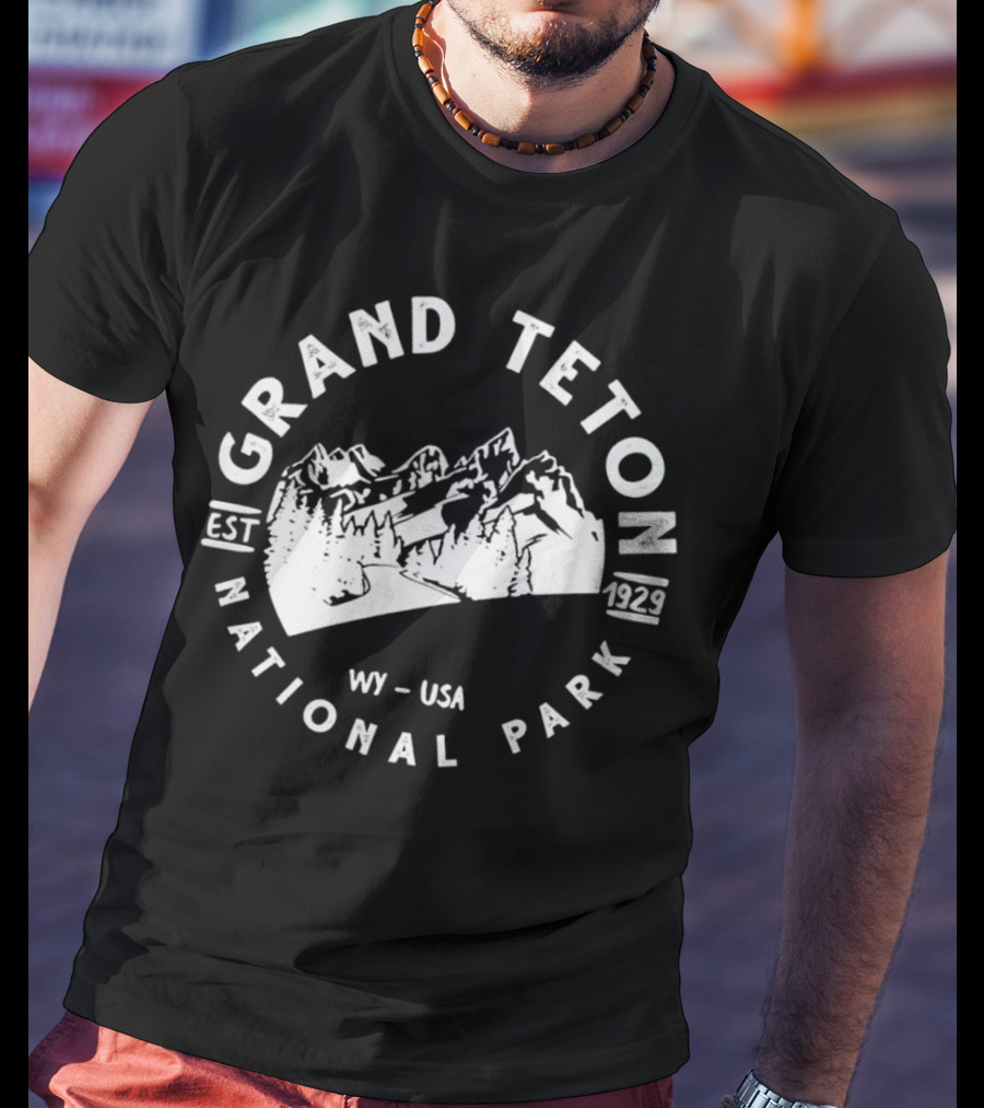 Grand Teton National Park WY USA Est 1929 T-Shirt