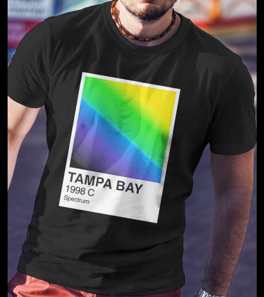 Tampa Bay 1998 C Spectrum Rainbow Gradient T-Shirt