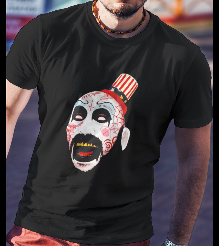Captain Spaulding House Of 1000 Corpses Tattoo Image T-Shirt