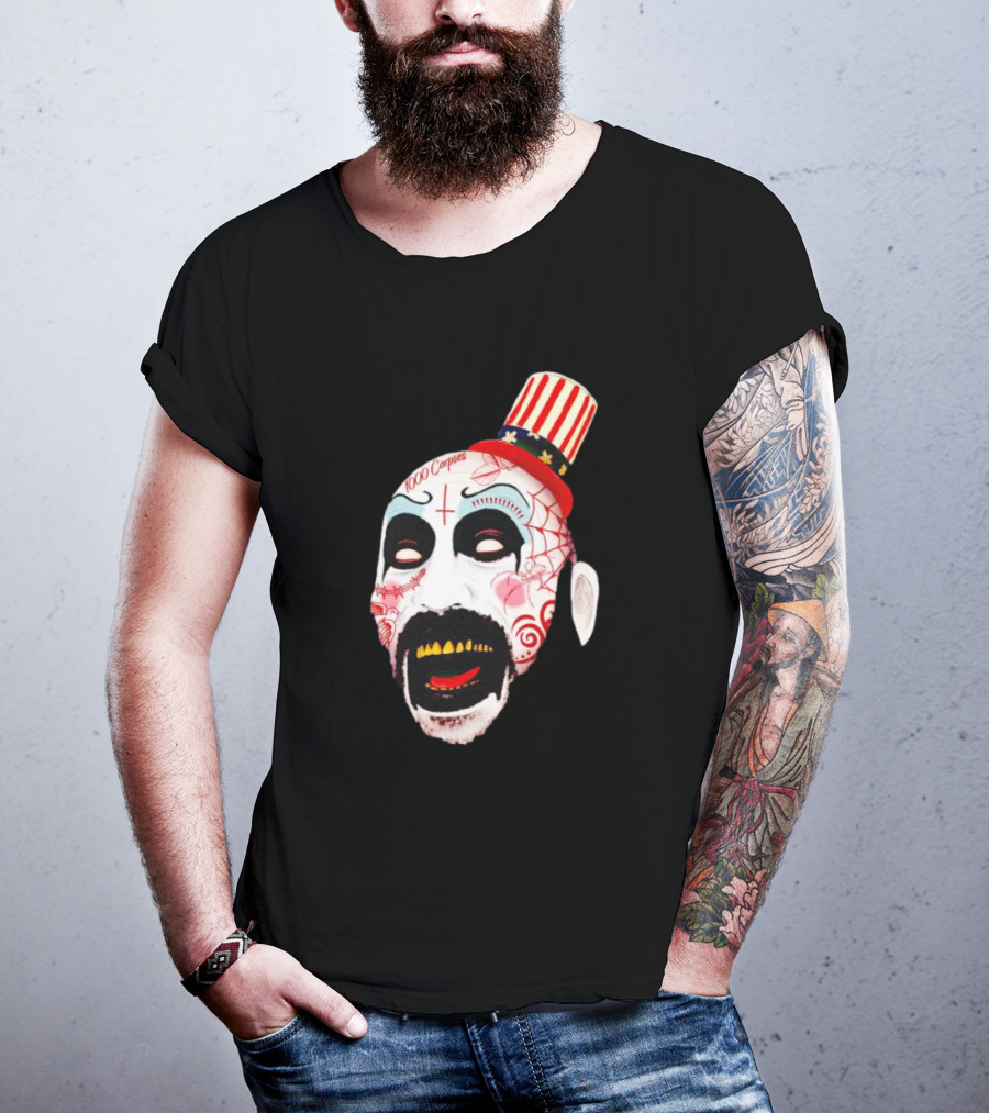 Captain Spaulding House Of 1000 Corpses Tattoo Image T-Shirt