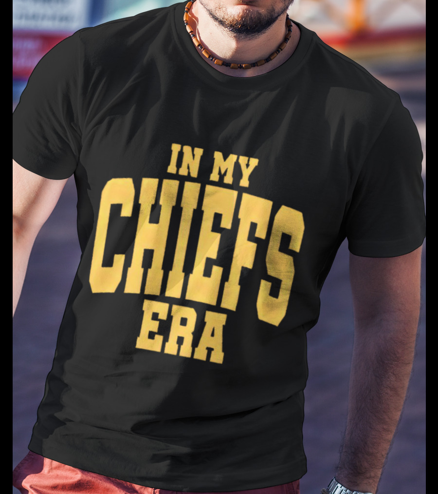 In My Chiefs Era Kansas City Football Fandom T-Shirt