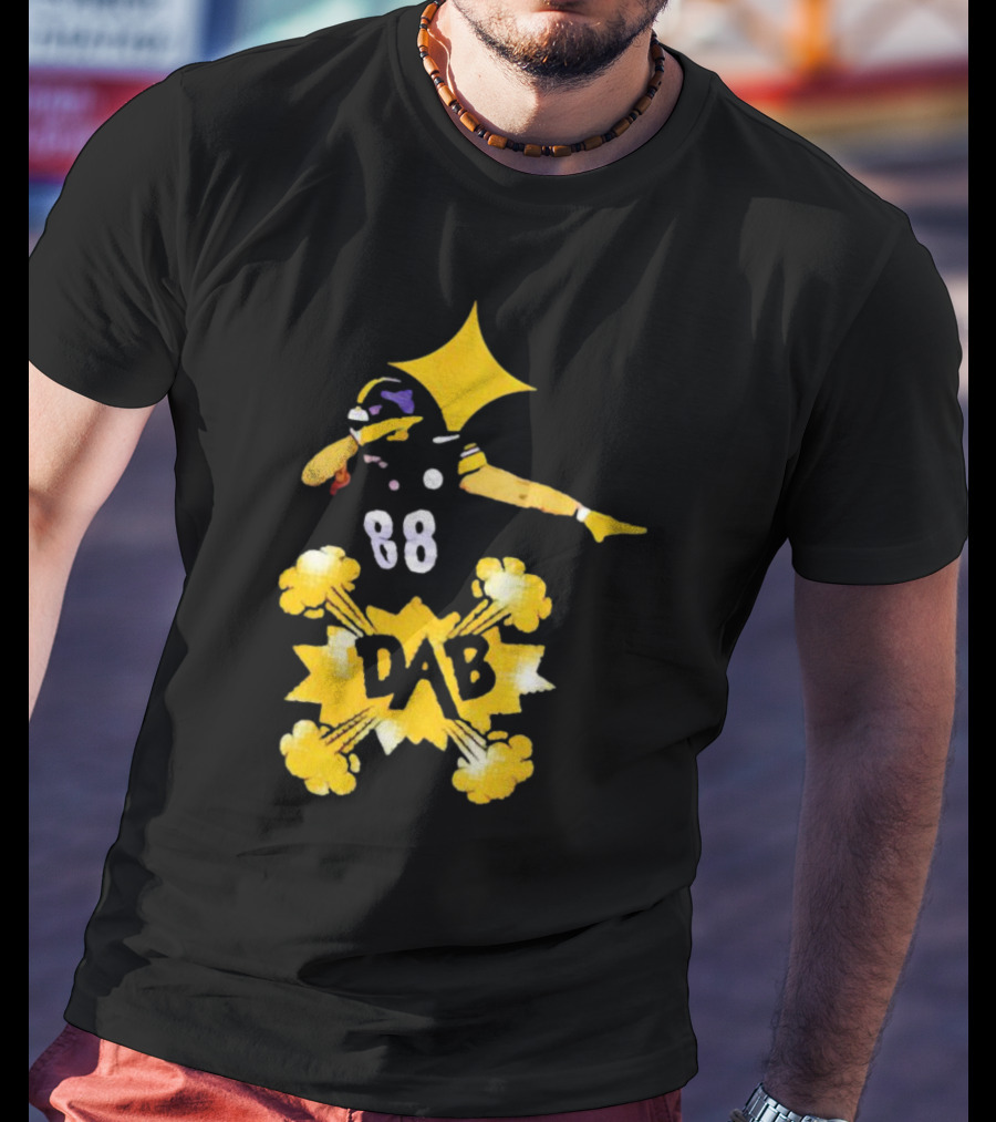 Steelers 88 Dabbing Dab T-Shirt