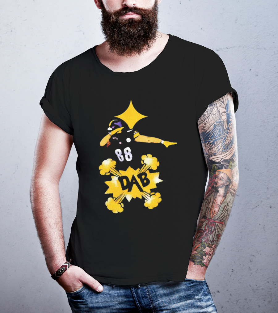 Steelers 88 Dabbing Dab T-Shirt