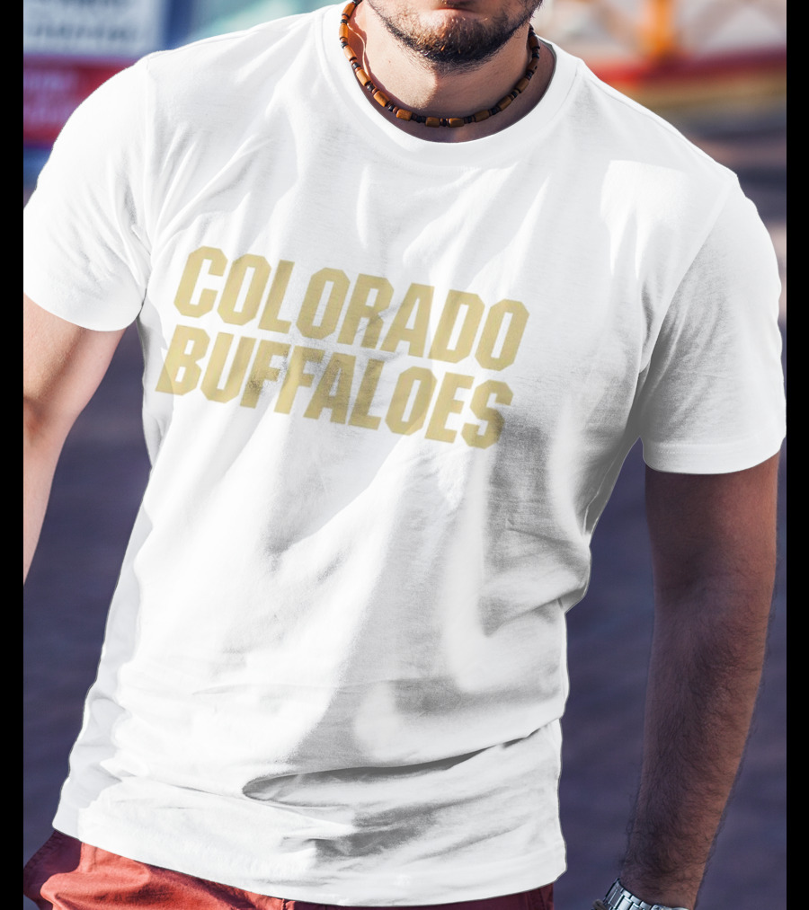 Colorado Buffaloes Football Team Fan Merchandise T-Shirt