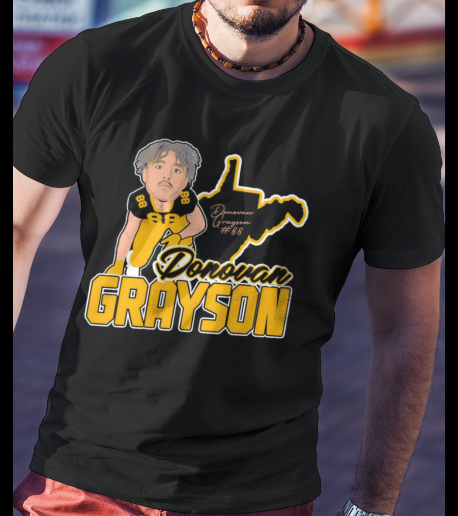 Donovan Grayson Caricature #88 Signature T-Shirt