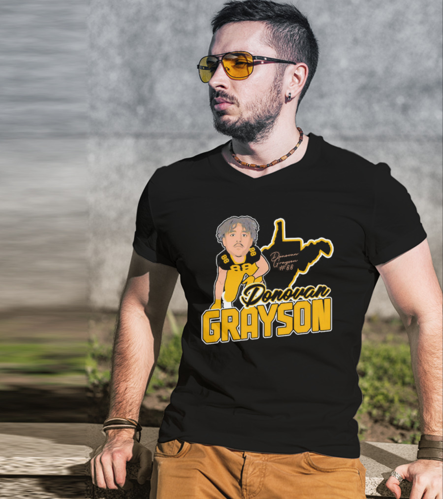Donovan Grayson Caricature #88 Signature T-Shirt