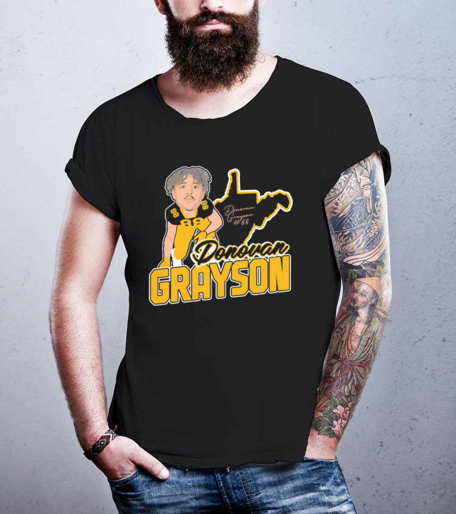 Donovan Grayson Caricature #88 Signature T-Shirt