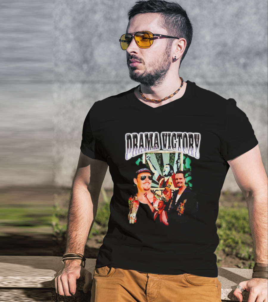 Drama Victory Almost Friday Collage T-Shirt