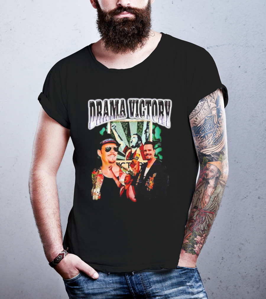 Drama Victory Almost Friday Collage T-Shirt