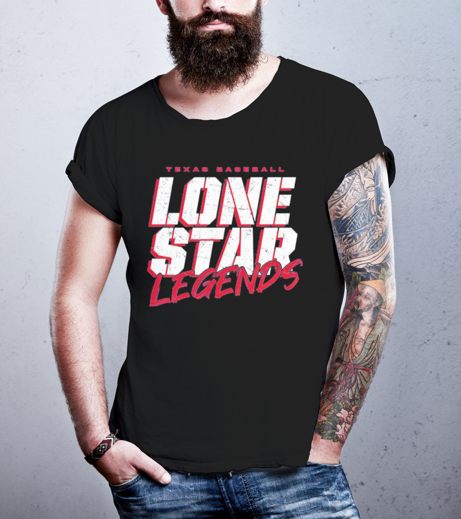 Texas Baseball Lone Star Legends T-Shirt
