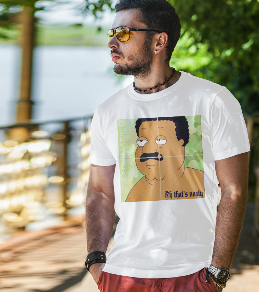 Cleveland Oh That's Nasty Family Guy Cartoon Meme T-Shirt