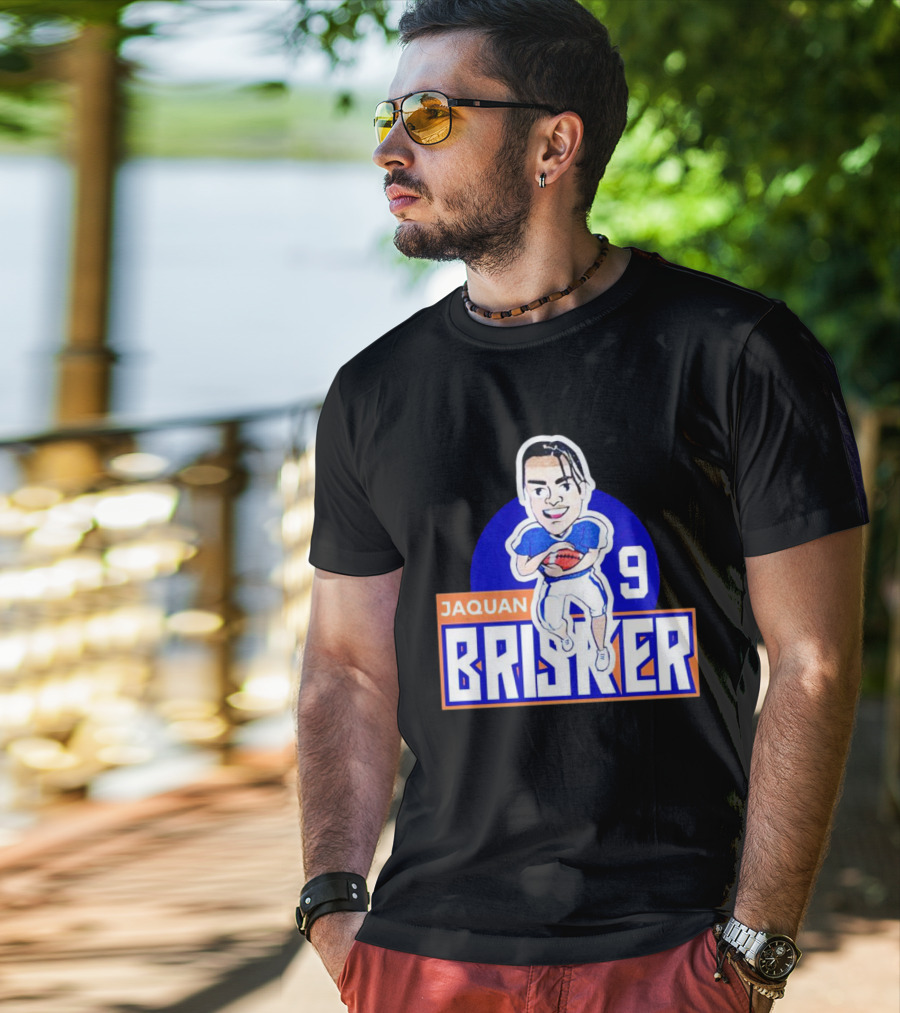 Jaquan Brisker 9 Football Caricature T-Shirt