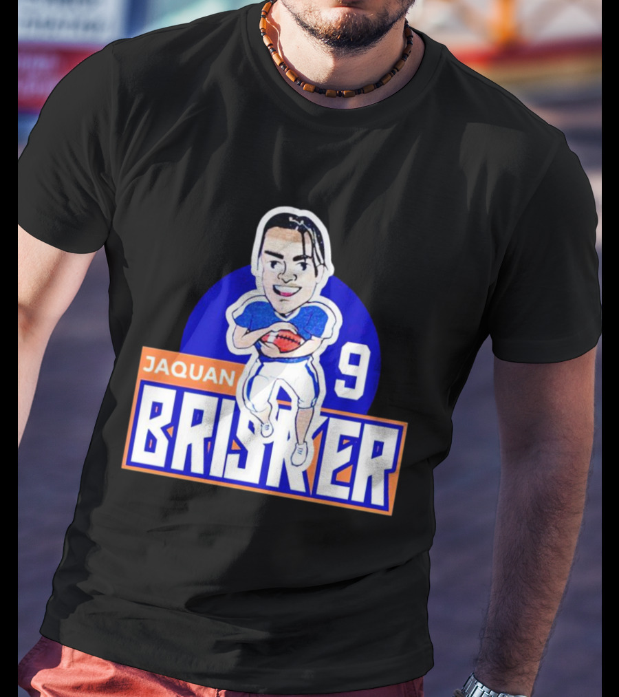 Jaquan Brisker 9 Football Caricature T-Shirt
