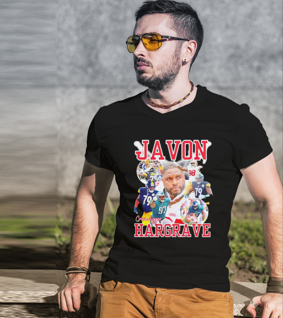 Javon Hargrave NFL Grave Digger Football Highlights T-Shirt