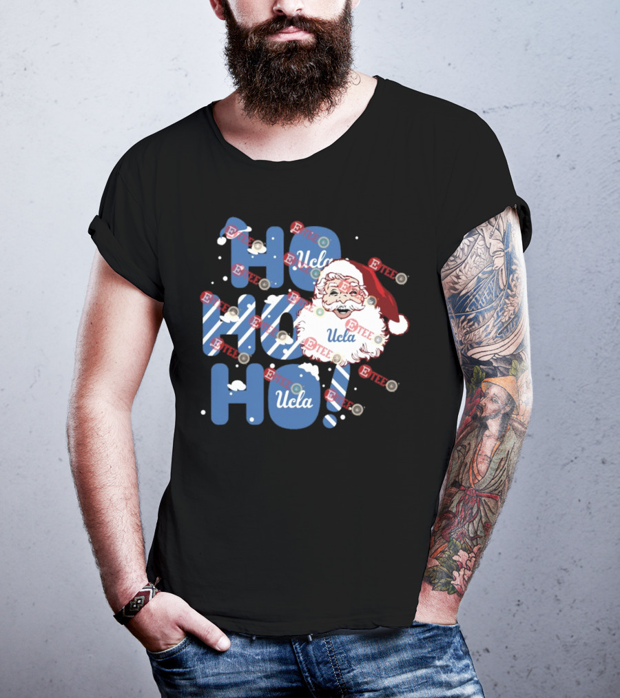 UCLA Ho Ho Ho Santa Claus Christmas T-Shirt