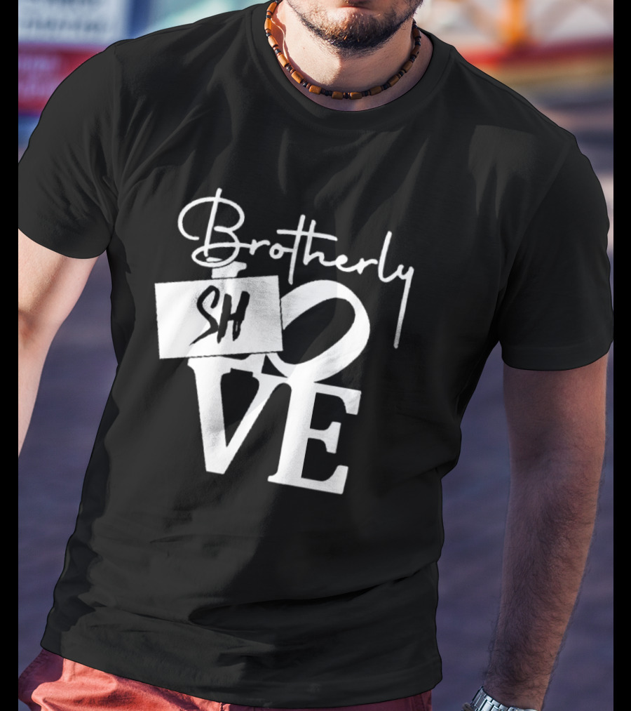 Brotherly Shove Love Philadelphia Football T-Shirt