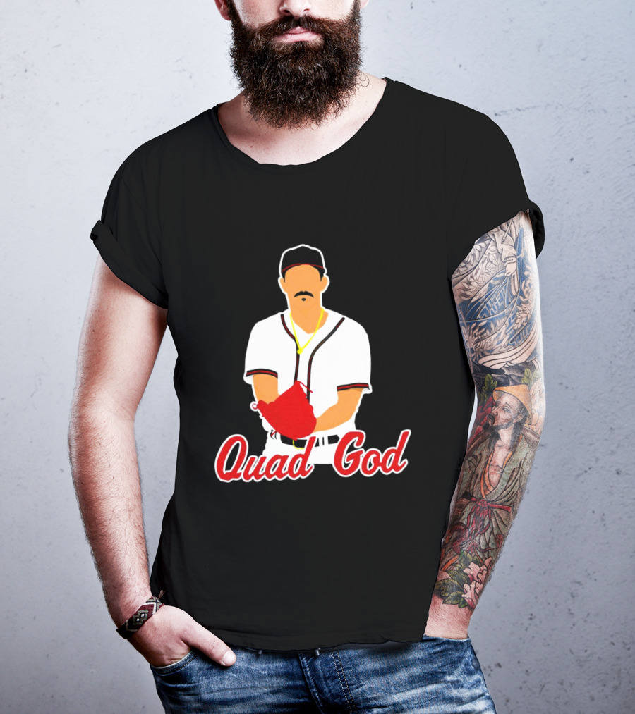 Quad God Spencer Strider Atlanta Baseball T-Shirt