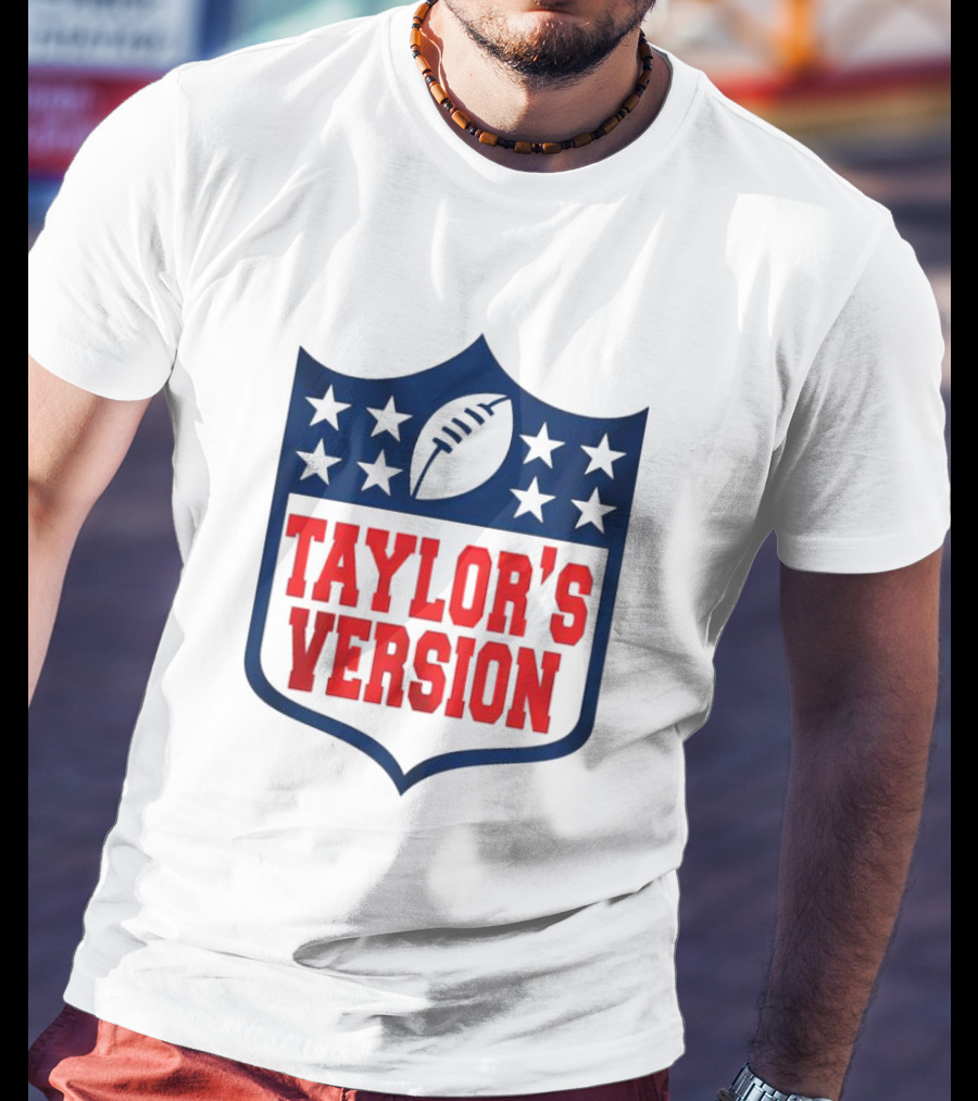 Taylor's Version Football Shield NFL T-Shirt