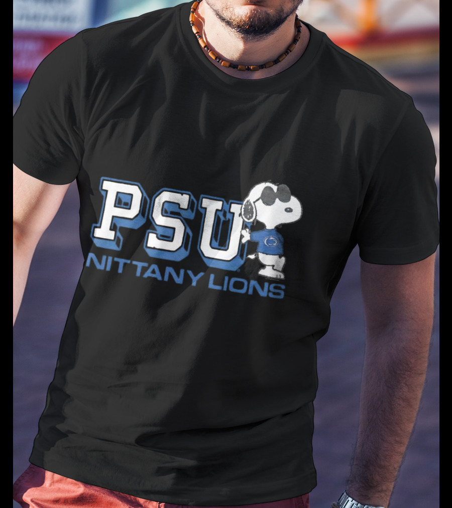 Snoopy PSU Nittany Lions Joe Cool Penn State T-Shirt
