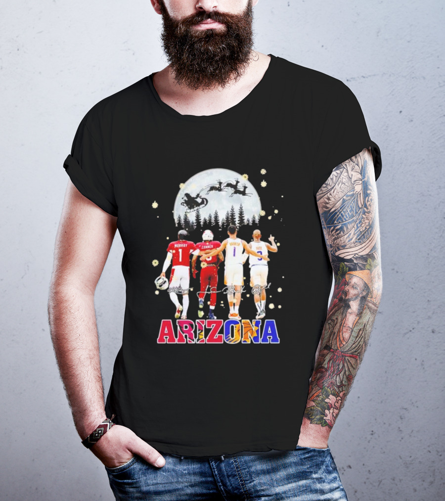 Arizona Christmas Kyler Murray James Conner Devin Booker Chris Paul T-Shirt