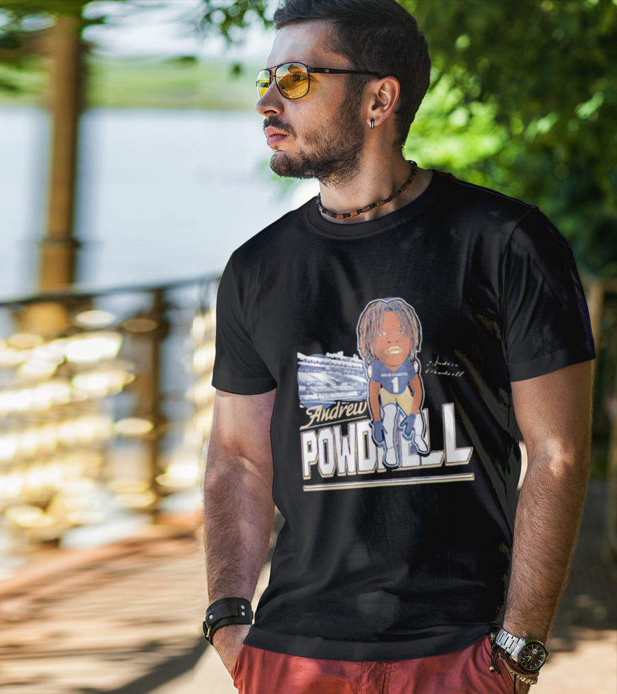 Andrew Powdrell Number 1 Honor Groundstone Signature T-Shirt