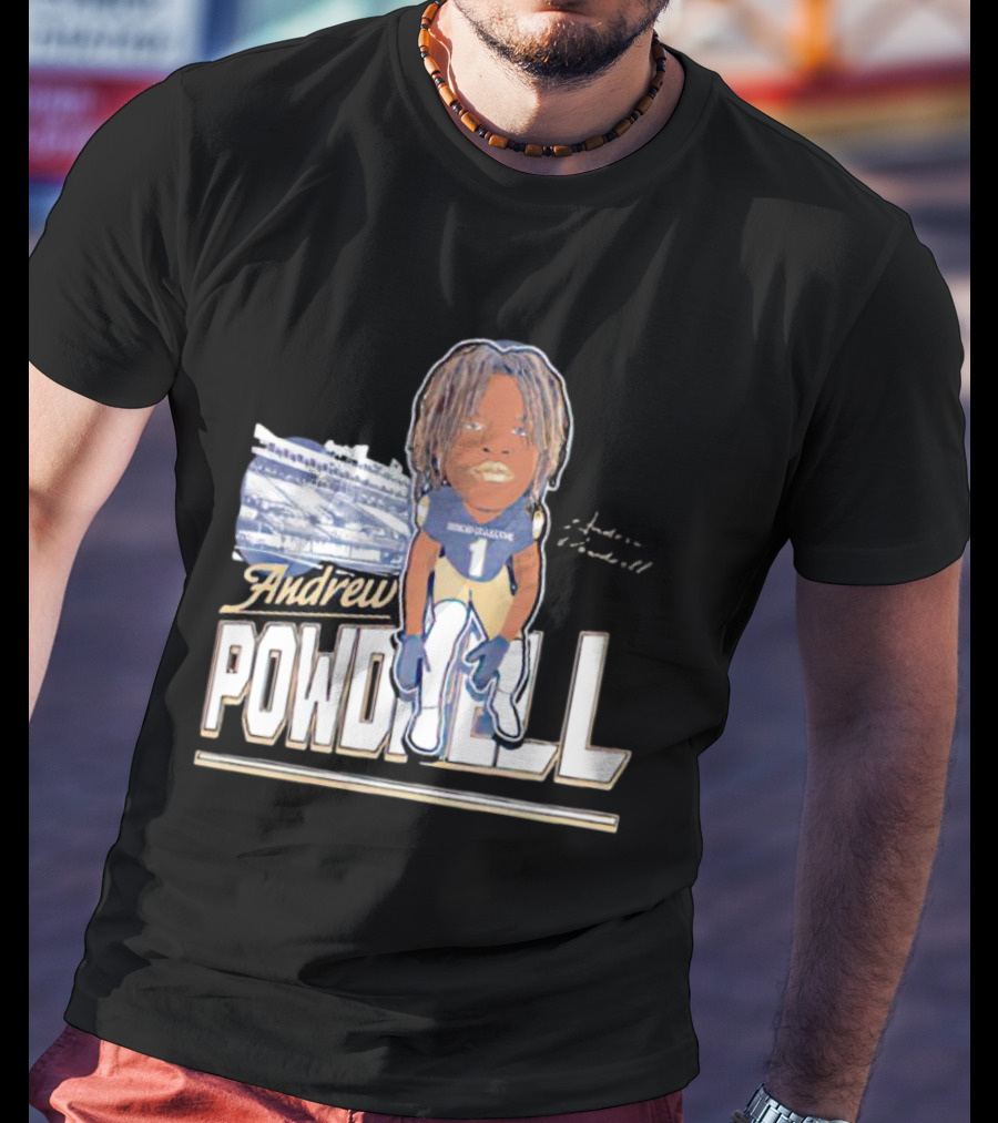 Andrew Powdrell Number 1 Honor Groundstone Signature T-Shirt