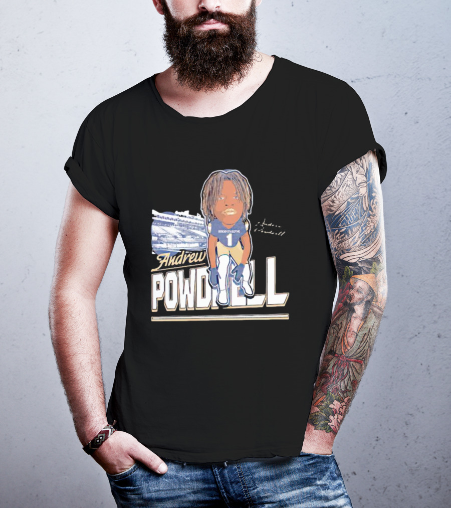 Andrew Powdrell Number 1 Honor Groundstone Signature T-Shirt