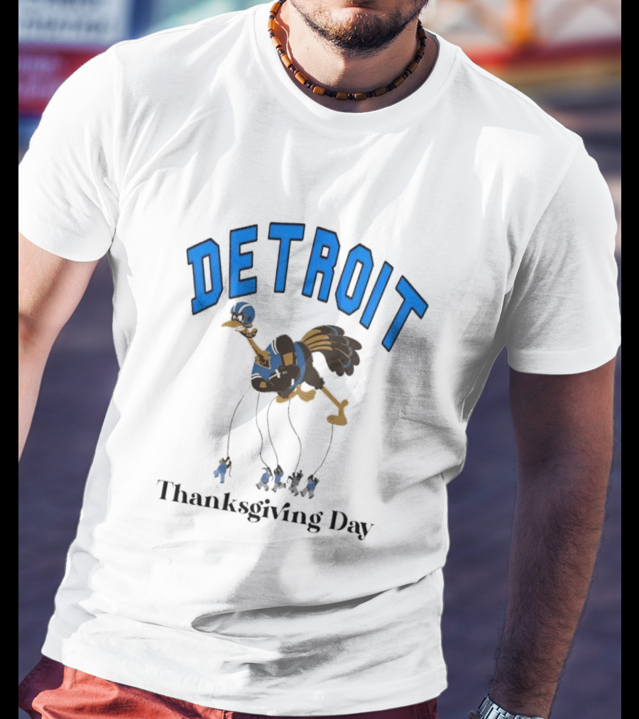 Detroit Thanksgiving Day Turkey T-Shirt