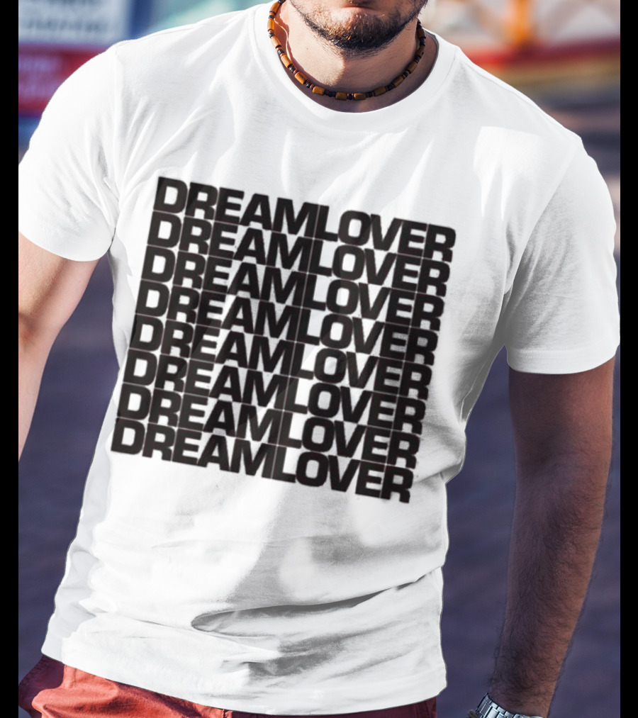 Mariah Carey Dreamlover Repeated Text T-Shirt