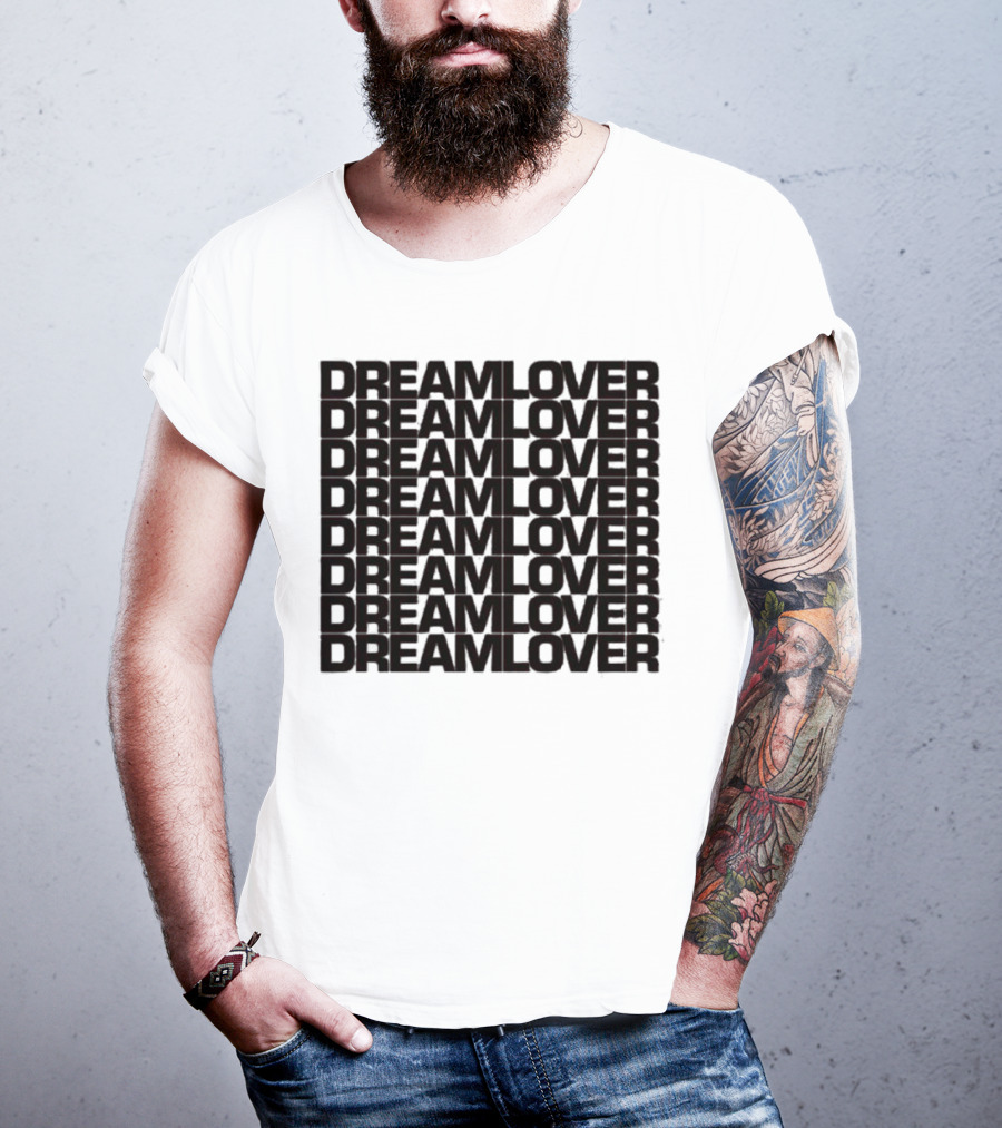 Mariah Carey Dreamlover Repeated Text T-Shirt