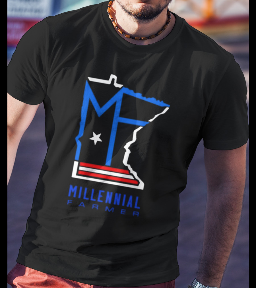 Millennial Farmer RWB Minnesota T-Shirt